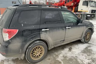 Subaru Forester, VIN: JF1SHJLS5CG280091, госномер: Е757НК196, 2011 год.