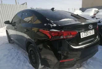 Hyundai Solaris 2018, 100 лс, 152819 км. Легковой автомобиль HYUNDAI SOLARIS, год изготовления: 2018, цвет: черный, VIN: Z94K241BAKR129411, ПТС: 78 РА 824867, г/н: С720ТЕ 72, модель двигателя: G4LC JD102998.