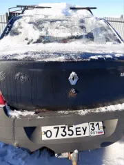 Renault Logan SR, 2006 Транспортное средство Renault Logan Sr 2006 г.в., VIN: X7LLSRAGH6H053511, г/н О735ЕУ31, цвет темно-серый. Автомобиль ранее использовался в такси. Ходовая часть требует замены ступичных подшипников, а также передних и задних стоек, резина зимняя-летняя б/у, двигатель требует…