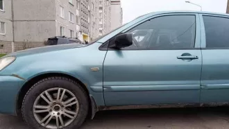 Легковой седан Mitsubishi Lancer, 2006 г.в., VIN JMBSNCS3A7U010512, цвет: светло серо зеленый, г.р.з. А540ХЕ750.Мощность двигателя л.с. кВт 72.1/98.