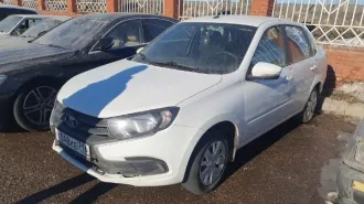 LADA GRANTA, 2023 г.в., г/н С048КЕ716, VIN: XTA219040R0975668. Вид транспорта: легковой автомобиль. Год выпуска: 2023. VIN номер: XTA219040R0975668. Марка: LADA. Модель: GRANTA.