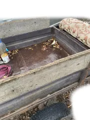 Мотоблок ДА 1100-3 с прицепом.