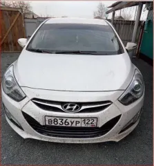 Hyundai i40 2014 года, 150 лс, автомобиль легковой, модель VF (Hyundai i40), VIN: XWELB41CBE0002416, гос. рег. номер В836УР122, год изготовления 2014.