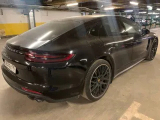 Porsche Panamera 2019, 330 лс, 136766 км, полный привод, АКПП, цвет черный, мощность 330,48 лс (243 кВт), бензиновый двигатель, модель CXT 037696, VIN WP0ZZZ97ZKL102065, регистрационный номер Е859ЕХ797, ПТС 78 УХ 722264.