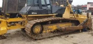 Гусеничный бульдозер Komatsu D65PX 12, 1997 г.в., зав. №D65PX 12 61702, 152 л.с., ГРЗ 65 СМ 7241, двигатель снят для ремонта, требуется замена блока двигателя.