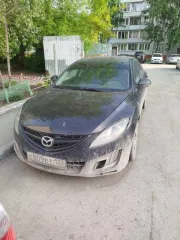 Mazda 6 2008 года, VIN JMZGH12L601218886, госномер К809ЕТ122, черный цвет, ПТС 54РО839553.