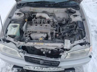 Toyota Sprinter 1997 года, легковой автомобиль Toyota Sprinter, vin отсутствует, г/н Е749НХ22, светло-серый, кузов № AE110 0124743 (сгнило днище, коррозия по кузову, требуется капитальный ремонт)