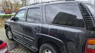 Chevrolet Tahoe 2003, АМТС ШЕВРОЛЕ ТАХОЕ, 2003 г.в., г/н А969УУ97, цвет темно-серый, VIN 1GNEK13T33J295158. Вид транспорта: легковой автомобиль, год выпуска 2003, VIN номер 1GNEK13T33J295158, марка ШЕВРОЛЕ, модель ТАХОЕ.