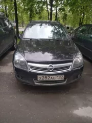 Opel Astra Station Wagon (A-H/SW), черный, госномер Х282АЕ 197, 2010 год, VIN XWF0AHL35A0004272