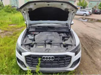Audi Q8, 2018 года, 340 лс, 190 000 км, полный привод, АКПП еще Автомобиль – легковой универсал АУДИ Q8  AUDI Q8 , VIN: WAUZZZF11KD012619, год выпуска: 2018 г., цвет: белый, гос.рег.№Т163ЕС76, обеспечен залогом в пользу АО «ОТП Банк», имеет технические проблемы