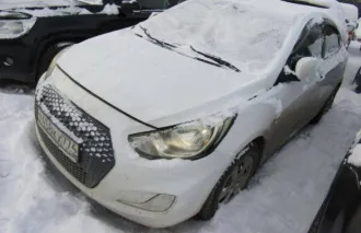 Hyundai Solaris 2013 года, 123 лс, 270224 км, АКПП, VIN: Z94CT41DBDR252747, цвет белый.