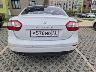 Renault Fluence 2012 года, 106 лс, 255000 км, VIN номер: VF1LZBR0547841136