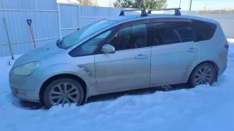 Ford S-MAX, 2007 года, 90 л.с., серебристый, VIN: WF0SXXGBWS7S43823, ПТС: 77 ТО 931908, г/н: Е357ВТ57.