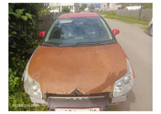 Citroen C4 2007 года, VIN: VF7LANFUF74680695, госномер: К486АА96.