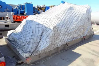 Гидравлический силовой блок системы верхнего привода (в контейнерном исполнении), производства Sital s.r.l., бывший в эксплуатации, разукомплектован.