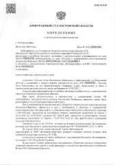 Д-к: Долинина Е.А.  Дебиторская задолженность ООО «Югтранснефть», ИНН 6161058323 перед Гавриковой Еленой Анатольевной, образовавшееся на основании определения Арбитражного суда Ростовской области № А53-23829/2018 от 08.08.2022. Начальная цена 365 290,05 руб., задаток 54 794 руб., шаг аукциона 3 653…