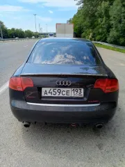 Audi A4 2007 года выпуска, государственный номер А459СЕ193, VIN WUAZZZ8E08A800081. Находится в Краснодарском крае, ст. Новотитаровская, ул. Таманская, д. 36.