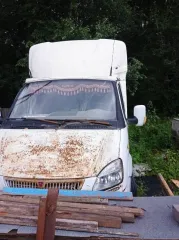 ГАЗ 3302, 2007 года изготовления, VIN: X9633020072224601, пробег 520000 км, коррозия кузова, спущены колеса, долго не эксплуатировалась.