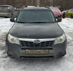 Subaru Forester, VIN: JF1SHJLS5CG280091, госномер: Е757НК196, 2011 год.