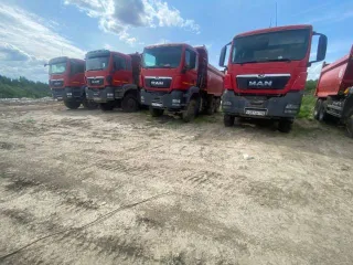 Грузовой самосвал БЦМ-59 НАШАССИ MAN TGS 41.480 8X8 BB-WW, 2018 года выпуска, идентификационный номер X3W65392AJ0002002