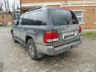 Lexus LX 470, 2004 года, 238 лс, полный привод, АКПП еще Транспортное средство Lexus LX 470, год выпуска 2004, модель, № двигателя 2UZ, 0883715, идентификационный номер  VIN  JTJHT00W843546304, кузов  кабина, прицеп  JTJHT00W843546304, цвет кузова  кабины, прицепа  черный, объем двигателя 238 кВт…