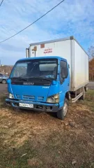 Isuzu NQR 3784D1, 2007 грузовой фургон. VIN: XUB3784D170000049. Гос. номер: Е240РС124. Номер шасси: XTTN1R71P70300776. Тип кузова: грузовой фургон. Цвет: синий. Мощность двигателя: 120.0 л. с. Объём двигателя: 4570 куб. см. Масса без нагрузки: 3820 кг. Разрешенная максимальная масса: 8000 кг. Год…
