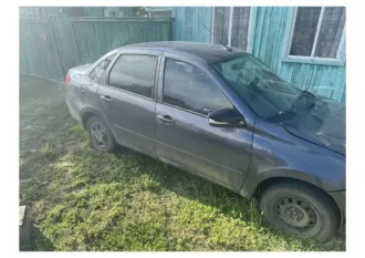 Lada Granta 2024 года, 106 лс, 90000 км Легковой автомобиль, VIN XTA219070R1037335, Марка, модель ВАЗ (LADA) Granta, Год выпуска 2024 Аккумулятор сел, транспортное средство стоит больше полугода на одном месте. Колеса спущены. Машина после ДТП, капот мятый, бампер передний треснул, лобовое стекло в…