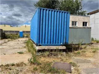 Контейнер 20 футов, номер: INBU 3604791, инвентарный номер: 53243. Адрес: Санкт-Петербург, улица Маршала Говорова, дом 39.