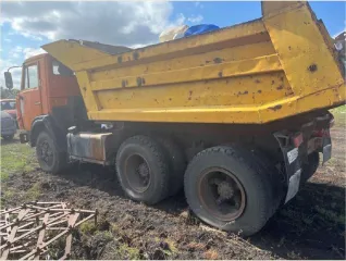 КАМАЗ-5511 1990 года выпуска, цвет желтый, номер кузова 1370800, шасси, рама №0318478. Автомобиль находится в неисправном состоянии, не на ходу.