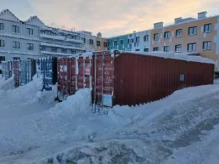 Контейнер PRGU 444790 ЯНАО Тазовский район территория Тазовского НГКМ