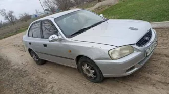 Hyundai Accent 2006 года, 102 лс, 210710 км. Автомобиль легковой, марка: HYUNDAI, модель: ACCENT, VIN: X7MCF41GP6M075528, гос. рег. номер: Н517ТВ26, год изготовления: 2006.