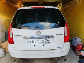 Mazda Premacy 2001 года, 135 лс, 225000 км, модель, № двигателя FP 734812, № кузова CP8W-214859, цвет: белый, категория ТС: В, расположение руля: правый руль, мощность двигателя : 135 л.с., объём двигателя : 1839 куб.см., тип двигателя: бензиновый, масса без нагрузки: 1100 кг., разрешенная…