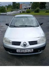 Renault Megan, 2005 - автотранспортное средство Рено Меган, 2005 г.в., VIN VF1LM1B0H33612300, номер кузова VF1LM1B0H33612300. Требуется замена тормозных дисков и колодок по кругу, имеется трещина на лобовом стекле, ремонт или замена капота, имеются сколы и царапины по всему кузову, пороги под…