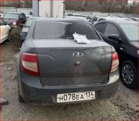 LADA GRANTA 2016 года, VIN: XTA219010G0409916, госномер: Н078ЕА134.