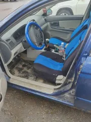 Kia Cerato 2005 года, 105 л.с., пробег 333333 км. VIN: KNEFE222255190286, госномер: Р311ЕН159. Двигатель: G4ED, номер 5Н018056, 1599 куб.см. Кузов: синий темный, КПП: механика. Требуется ремонт/покраска кузова, имеются значительные повреждения в виде коррозии, сколов (дно и пороги прогнили)…