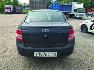 Легковой автомобиль, марка: Lada, модель: Granta , год изготовления: 2014, цвет: сине черный , VIN: XTA219010E, мощность двигателя, л. с.  кВт : 87, рабочий объем двигателя, куб. см: 1596 Легковой автомобиль, марка: Lada, модель: Granta , год изготовления: 2014, цвет: сине черный , VIN: XTA219010E…