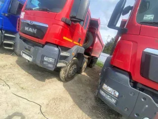 Грузовой самосвал БЦМ-59 НАШАССИ MAN TGS 41.480 8X8 BB-WW, 2018 года выпуска, идентификационный номер X3W65392AJ0002002