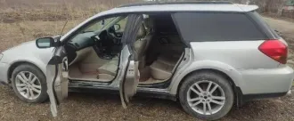 Subaru Outback, 2003, 156 лс, 390000 км, полный привод, АКПП. Легковой автомобиль, марка: Subaru, модель: Outback, год изготовления: 2003 г.в., цвет: серый, VIN: отсутствует, модель двигателя: EJ25 C074283, мощность двигателя, л. с. (кВт): 165 (123,75), рабочий объем двигателя, куб. см: 2457, кузов…