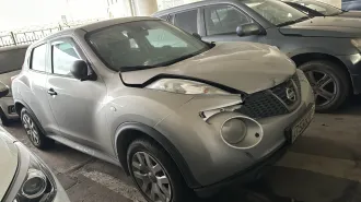 Nissan Juke 2011 года, VIN: SJNFBAF15U6064043. Требуется ремонт кузова, находится на стоянке банка, ключи отсутствуют.