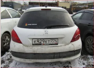 Peugeot 207, 2008 года, 90 лс, 223128 км, АКПП VIN VF3WCKFUC34571021 гос.номер К829КТ774