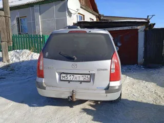 Mazda Premacy 2000 г/н М517НТ124 (пороги и арки сгнили, двигатель употребляет масло, акпп требует ремонта).