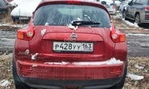 NISSAN JUKE, красный, 2011, 233 515 км, 1.6 АТ  117 л. с. , бензин, передний, VIN SJNFBAF15U6159166, отсутствует ПТС, г. Cамара, ограничения и обременения: зарегистрирован за должником Банка, перерегистрация автомобиля на нового владельца будет осуществлена после заключения договора купли продажи