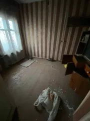 Квартира из трех комнат, общая площадь 44,7 кв.м, кадастровый номер 54:07:041901:438. Расположена на земельном участке для ведения личного подсобного хозяйства площадью 1927 кв.м, кадастровый номер 54:07:041901:174. Адрес: Новосибирская область, Искитимский район, п. Советский, ул. Школьная, д. 18…