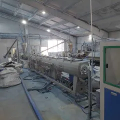 Линия для производства жестких труб GWG PVC160, 2023, модель: GWG PVC160, страна изготовитель Китай, год выпуска 2023, серийный (заводской номер): DK2024188