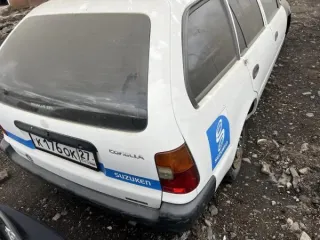 Toyota Corolla, К176ОК27 г/н, 2000 г.в., № кузова ЕЕ1020073866, цвет белый, 1 штука. Назначение: pryamie. Год выпуска: 2000. Модель: Toyota. Вид транспорта: Легковой. VIN номер: 0. Марка: Corolla.