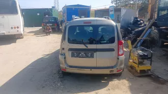 Легковой автомобиль Lada Largus XTAKS045LN1437659, 2021 г., госномер К945РО28, серый, мощность двигателя 106,1 л.с., объем 1596 см³. Находится в нерабочем состоянии после ДТП. Видимые повреждения: отсутствуют радиатор, блок управления, аккумулятор, фары, ЭБУ, кузовные и внутренние повреждения…