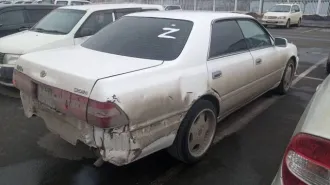Toyota Crown, 1998 года, 160 лс, 231265 км, АКПП. Автотранспорт марки Toyota Crown, 1998 года выпуска, гос. номер У499ВО138, цвет кузова: белый, кузов №: GS151-0034207, ПТС: 28 МН 784476.