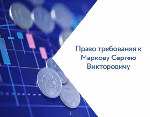Права требования к Маркову Сергею Викторовичу на сумму 21 826 965 рублей.