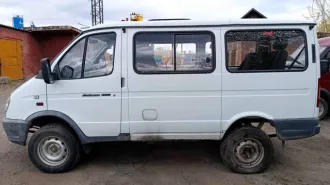 ГАЗ СОБОЛЬ 22177, 2020 года, VIN X96221770L0897986, гос. номер Е694МН142, кузов № 221700L0636307, двигатель № 76620168, цвет белый, мощность двигателя 120.6 л.с., тип двигателя дизельный, рабочий объем двигателя 2776 куб.см., с комплектом запасных колес, бывший в употреблении.
