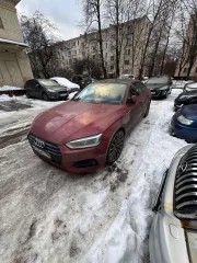 Audi A5, 2018 г.в., VIN WAUZZZF56JA126330, цвет красный, гос. номер в133хс198.